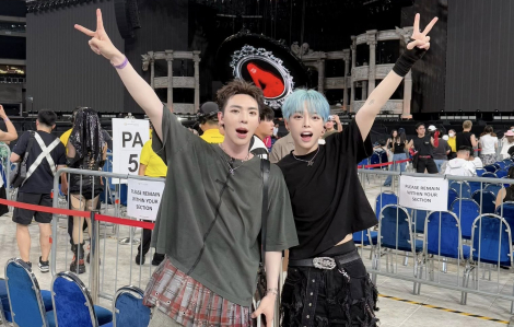 Sao Việt mặc ấn tượng khi xem show của Lady Gaga ở Singapore