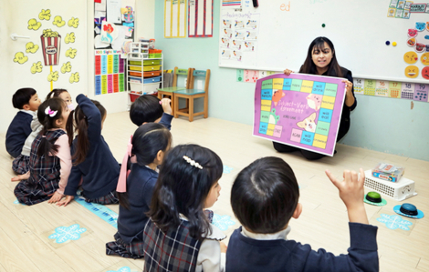 Áp lực học hành căng thẳng ngay từ tuổi mầm non