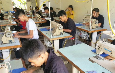 Người học nghề sẽ được học văn hóa, kỹ năng và tạo điều kiện tiếp cận việc làm