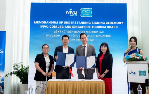 iVIVU.com bắt tay với Singapore trong việc quảng bá, thu hút khách Việt