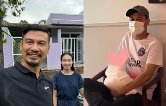 Diễn viên Tiết Cương đón con đầu lòng ở tuổi 52