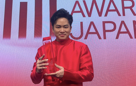 Tùng Dương cùng bản hit “Tái sinh” thắng giải thưởng tại Nhật Bản