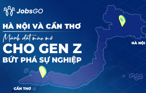 Hà Nội và Cần Thơ - “thỏi nam châm” hút ứng viên Gen Z trong tháng 3/2025