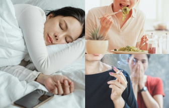 Những thói quen xấu khiến khuôn mặt bị mất cân đối