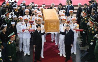 Sáng nay, tổ chức trọng thể Lễ truy điệu nguyên Chủ tịch nước Trần Đức Lương