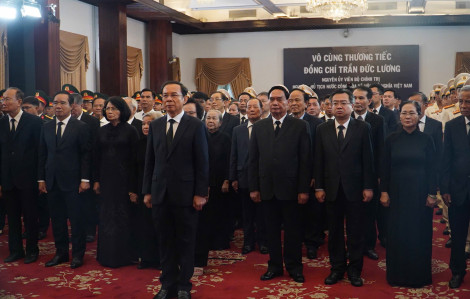 TPHCM tổ chức trang trọng lễ viếng nguyên Chủ tịch nước Trần Đức Lương