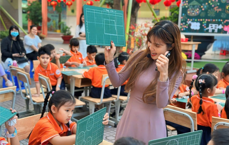 Trường tiểu học đầu tiên ở Việt Nam có 100% giáo viên đạt chứng chỉ GCE1