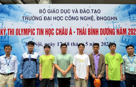 Việt Nam giành 6 huy chương tại Olympic Tin học châu Á - Thái Bình Dương 2025