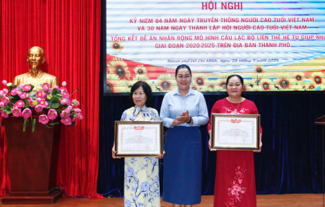 CLB liên thế hệ tự giúp nhau: Điểm tựa vững vàng cho người cao tuổi TPHCM