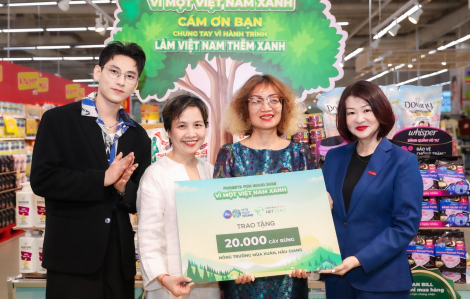 P&G hợp tác cùng Central Retail tiếp tục triển khai chương trình trồng rừng tại Việt Nam