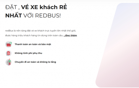 Săn vé xe khách giá tốt, thoải mái vi vu mọi miền đất nước với redBus