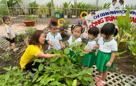 Trường mầm non TPHCM được giữ trẻ từ thời gian nào?