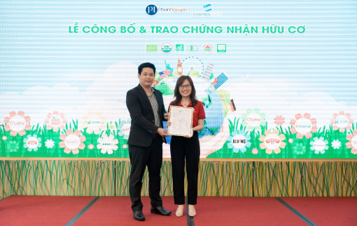Công ty Phan Nguyễn nhận chứng nhận Hữu cơ quốc tế, cột mốc trên hành trình vì sức khỏe người tiêu dùng