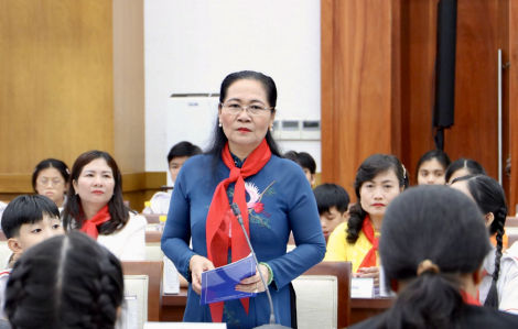 Chủ tịch HĐND TPHCM Nguyễn Thị Lệ: “Tiếng nói của thiếu nhi chính là động lực để lãnh đạo thành phố hành động”