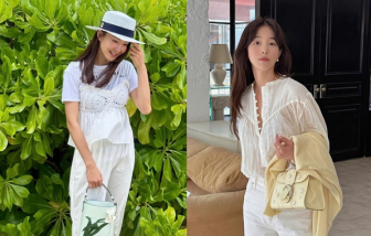Muôn kiểu phối đồ ngày hè trẻ trung như Lee Si Young, Ki Eun Se