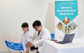 Bệnh viện Xanh Pôn khám miễn phí cho trẻ trong tháng 6
