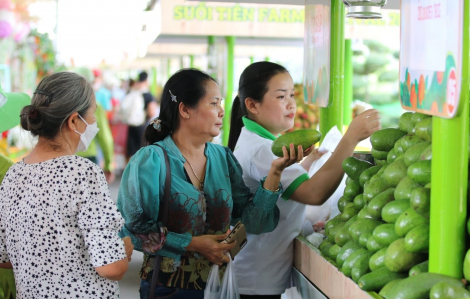 Khách quốc tế bất ngờ với lễ hội trái cây ở TPHCM