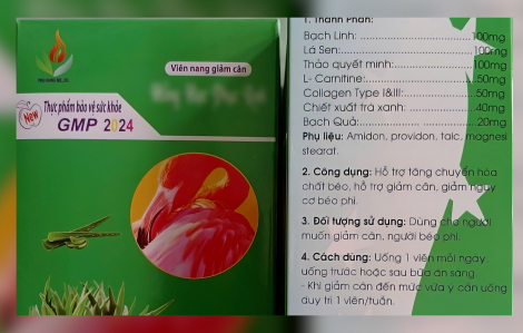 Phát hiện viên uống giảm cân chứa chất cấm có thể gây tổn thương não