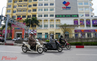 Hà Nội như "chảo lửa" khi nhiệt độ vượt 40 độ C