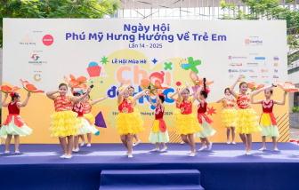 Ngày Quốc tế Thiếu nhi sôi động ở Phú Mỹ Hưng