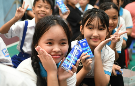 Khởi động “Tháng của trẻ em”: Vinamilk góp dinh dưỡng, thêm nụ cười cho thiếu nhi cả nước