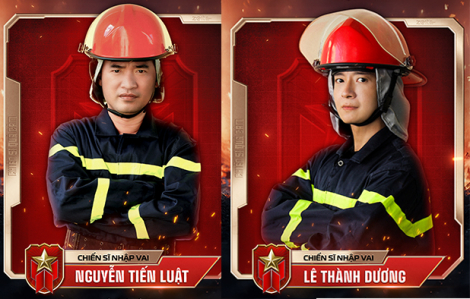 Tiến Luật, Ngô Kiến Huy lần đầu nhập vai lính cứu hoả