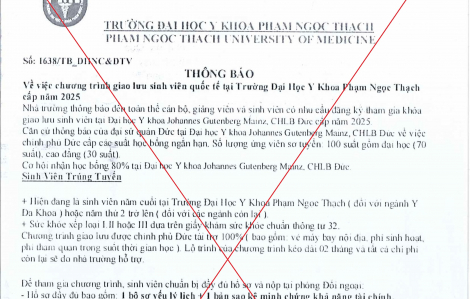 Tin mình được chọn "đi giao lưu quốc tế", 1 sinh viên tại TPHCM bị lừa mất 7 tỉ đồng