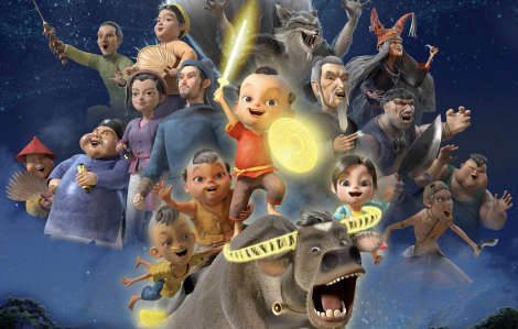 “Trạng Quỳnh nhí” ra mắt 2 bản lồng tiếng Bắc - Nam