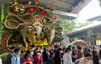 Mãn nhãn với các tác phẩm tạo hình trái cây
