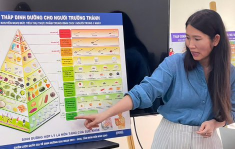 Việt Nam lần đầu có tháp dinh dưỡng riêng theo nhóm tuổi