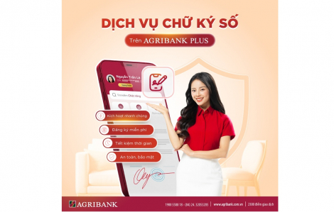 Hướng dẫn dịch vụ chữ ký số trên Agribank Plus