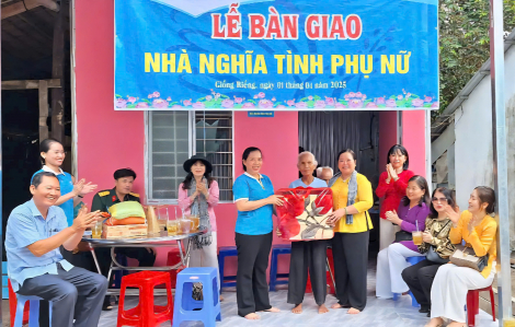 Hội LHPN Kiên Giang trao 7 căn nhà tình thương trong 6 tháng đầu năm