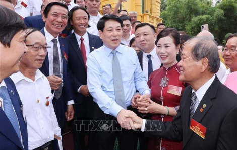 Chủ tịch nước Lương Cường: Sáng tạo và tài hoa nghệ nhân làm nên hồn cốt làng nghề Việt