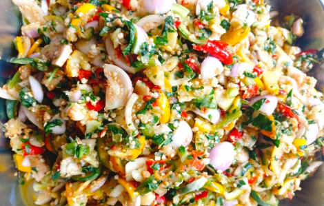 Hương vị đại ngàn trong những món giã tay của người Ê Đê