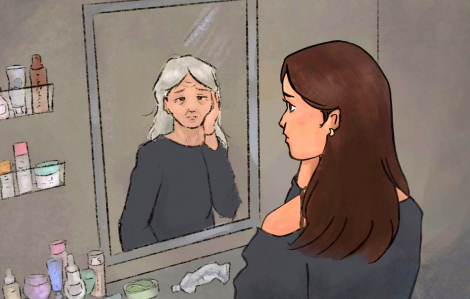 Những bé gái lạm dụng mỹ phẩm vì sợ già, sợ xấu