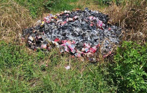 Vụ thực phẩm chức năng đổ đống trên đường: Chủ lô hàng khai gì?