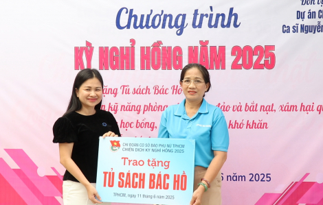 Mang mùa hè yêu thương đến với trẻ em khó khăn tại huyện Nhà Bè