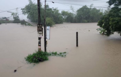 Quảng Nam mưa rất to, thuỷ điện thông báo chuẩn bị xả lũ