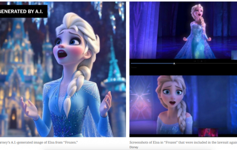 Yoda, Elisa bị "đạo nhái", Hollywood khai màn cuộc chiến với trí tuệ nhân tạo