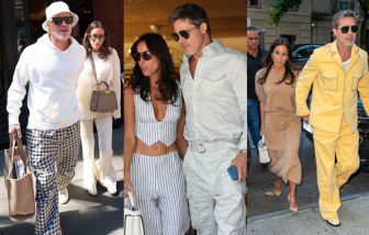 Phong cách trẻ trung của Brad Pitt khi yêu nhà thiết kế kém 29 tuổi