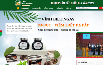 "Tuýt còi" một loại thực phẩm chức năng quảng cáo như thuốc điều trị