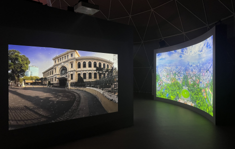 Giữa lòng TPHCM, xuất hiện không gian nghệ thuật hoàn toàn mới