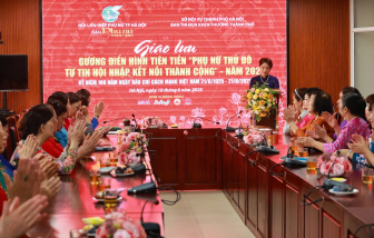 6 tấm gương được vinh danh "Phụ nữ Thủ đô Sáng tạo - Hội nhập - Kết nối thành công năm 2025"
