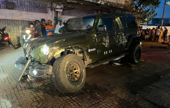 Tạm giữ tài xế xe Jeep gây tai nạn khiến 2 người tử vong ở TPHCM