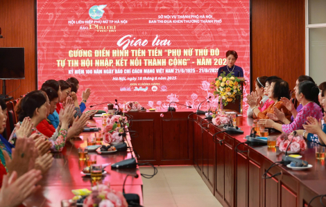 6 tấm gương được vinh danh "Phụ nữ Thủ đô Sáng tạo - Hội nhập - Kết nối thành công năm 2025"