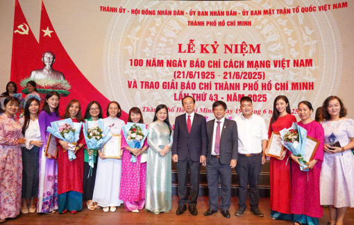 Giải báo chí TPHCM lần thứ 43: Trách nhiệm và sáng tạo vì nhân dân