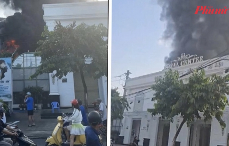 Khẩn trương điều tra nguyên nhân vụ cháy lớn tại trung tâm tiệc cưới ở TPHCM