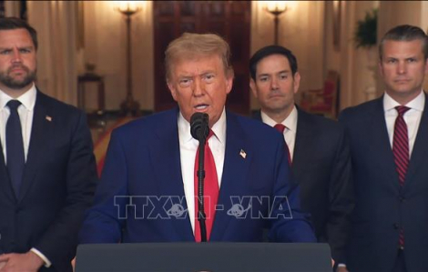 Phát biểu trên truyền hình quốc gia: Tổng thống Mỹ cảnh báo tiếp tục tấn công Iran