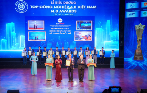 EVNHCMC được vinh danh Top Công nghiệp 4.0 Việt Nam năm 2025