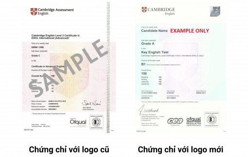 Cambridge Assessment English chính thức đổi tên thành Cambridge English